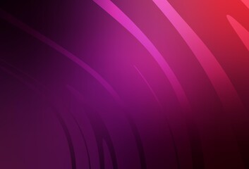 Dark Purple, Pink vector background with lines.