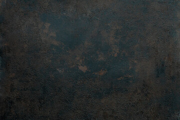 Hand-painted background texture in rust, black and brown