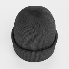 Realistic 3D Render of Winter Hat
