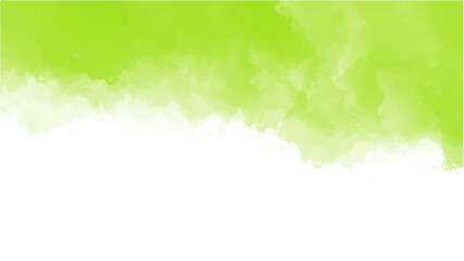 Green watercolor background for textures backgrounds and web banners design