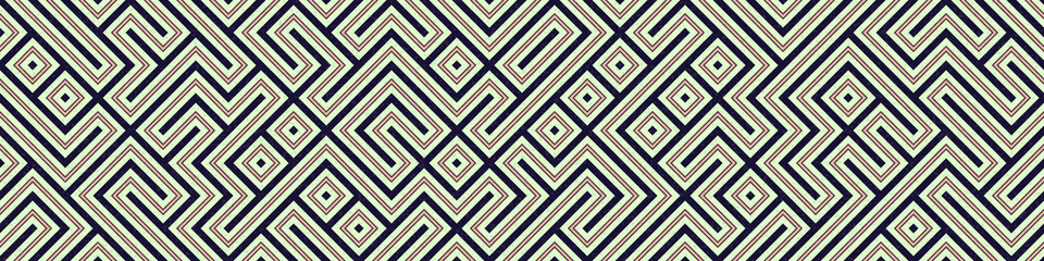 Abstract Geometric Pattern generative computational art illustration