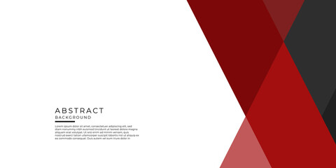 Design element of infographics for presentations templates with red black flat element background