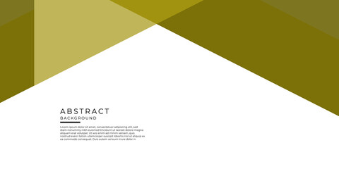 Gold white flat abstract presentation background