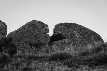 Beautiful shot of the landscapes in Ambles Valley, Avila, Castile and Leon, Spain
