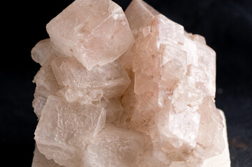 halite or rock salt mineral