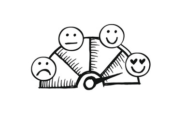 Hand drawn illustration business 