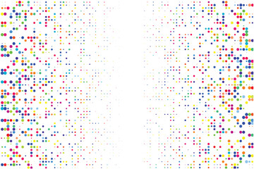 abstract colorful background with dots