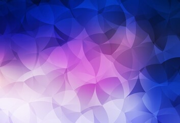 Fototapeta premium Dark Pink, Blue vector abstract polygonal template.