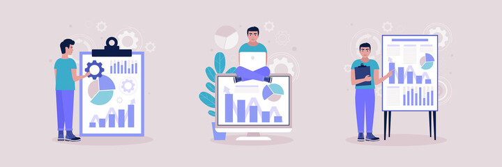 Business analysis concept