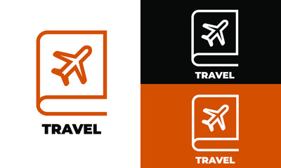 travel logo icon simple modren style 