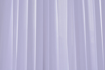 Obraz premium White and gray curtain background, photo studio fabric screen backdrop