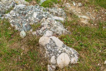 Rocks in Bucegi Mountains,  Bucegi National Park,  Romania