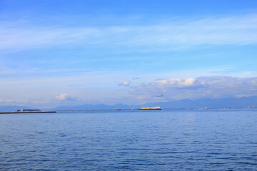 知多半島から望む外海