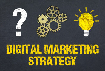 Obraz premium Digital Marketing Strategy 