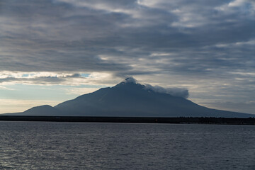 利尻山 利尻富士 風景
