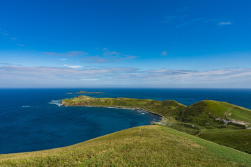 礼文島　ハイキング　岬めぐり