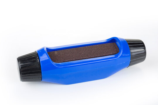 Pensil sharpner grinder on a white background