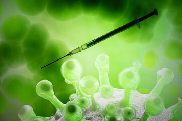 virus spritze impfung vaccine