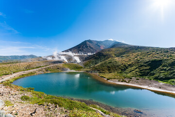 旭岳　大雪山　登山