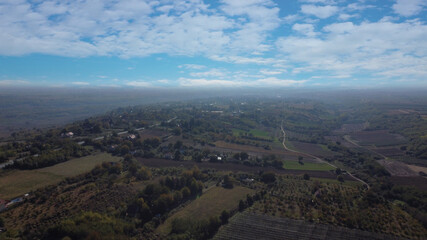panorama of the city of the city