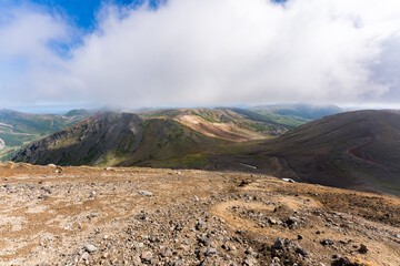 旭岳　大雪山　登山