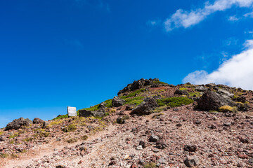 旭岳　大雪山　登山