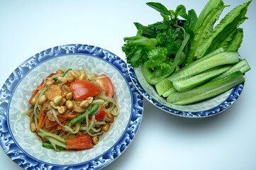 Thai papaya salad