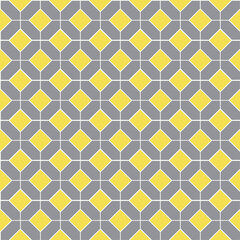 Seamless background with 2021 colors (Ultimate Gray + Illuminating). For wallpaper, backgrounds, decoration for your design, ceramic, page fill and more.