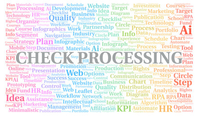 Check Processing typography word cloud create with the text only.