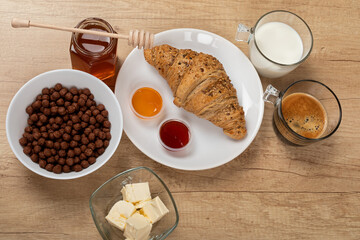 Delicious homemade breakfast