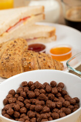 Delicious homemade breakfast