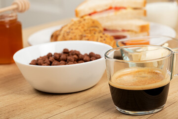 Delicious homemade breakfast