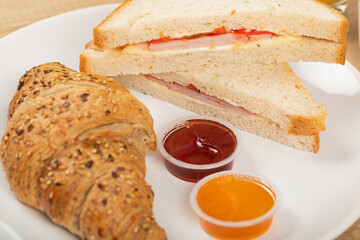 Delicious homemade breakfast