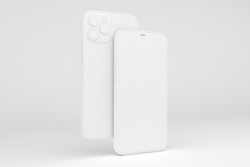 Clay Phone 12 Mockup