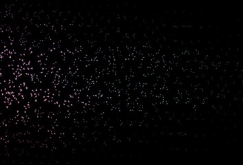 Dark Blue, Red vector backdrop with lines, triangles.