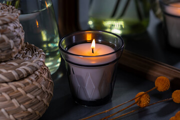 still life photography candle