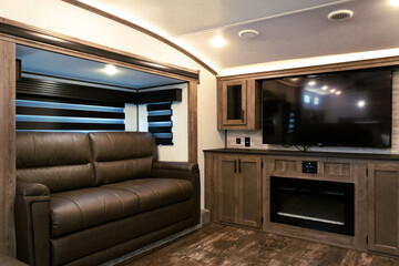 RV Interior Living Room