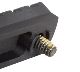 Bolt in a rail going on an AR-15