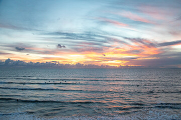 Fototapeta premium Sunset Surf Sky