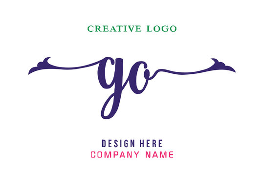 G0 lettering logo is simple, easy to understand and authoritative