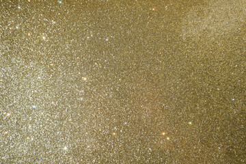 Golden glitter texture for design. glitter wallpaper. ゴールドグリット、キラキラグリッター素材