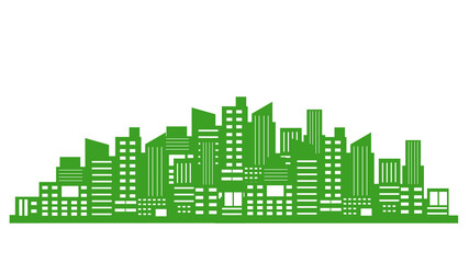 Cityscape background material