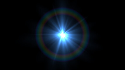 lens flare,Abstract Natural Sun flare on the black background, flare light transition, effects sunlight