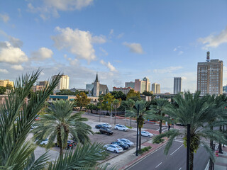 Fototapeta premium Downtown Jacksonville cityscape
