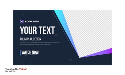 Editable thumbnail design for any videos customizable video thumbnail design concept video cover pic template fully editable. Fully editable thumbnail for social media
