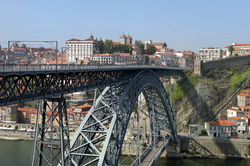 Dom Luis I bridge, Porto, Portugal, Unesco World Heritage Site