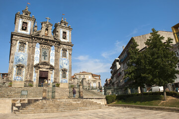 Fototapeta na wymiar San Ildefonso Church, Porto, Portugal, Unesco World Heritage Site