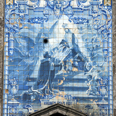  Church San Ildefonso, Façade, Painted Tiles, Porto, Portugal, Unesco World Heritage Site