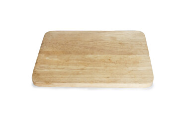 Cutting board isolated on white background.