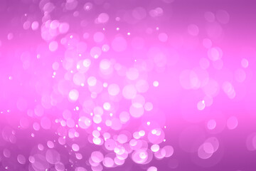 bokeh, abstract blurred of gradient pink color for background